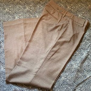 New York & Co Brown Stretch Tweed Stripe Pants